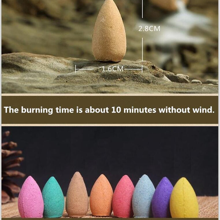 Cascata de Fumaça Para Incensos