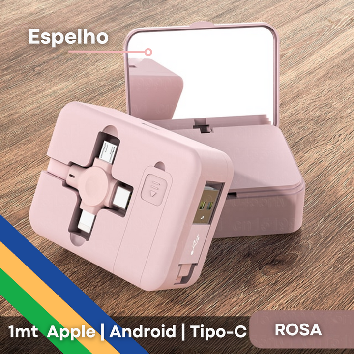 Carregador Portátil - 3 em 1