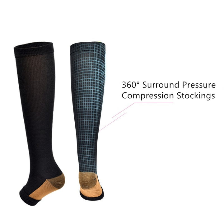 Meia de Compressão com Zíper Unissex