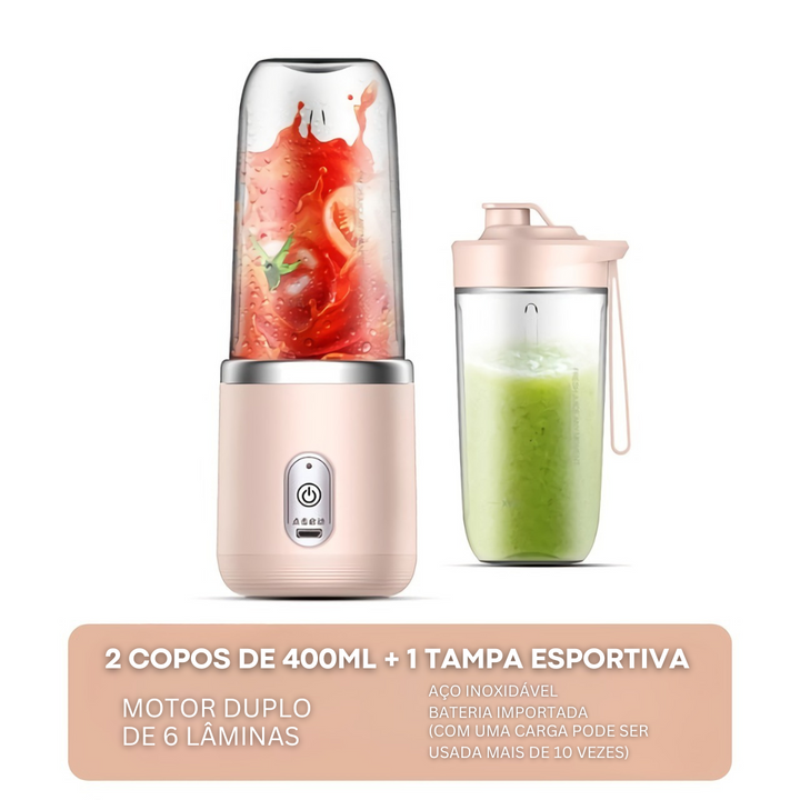 Liquidificador Portátil - Copo Mixer 400ml