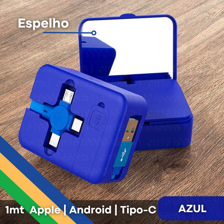 Carregador Portátil - 3 em 1