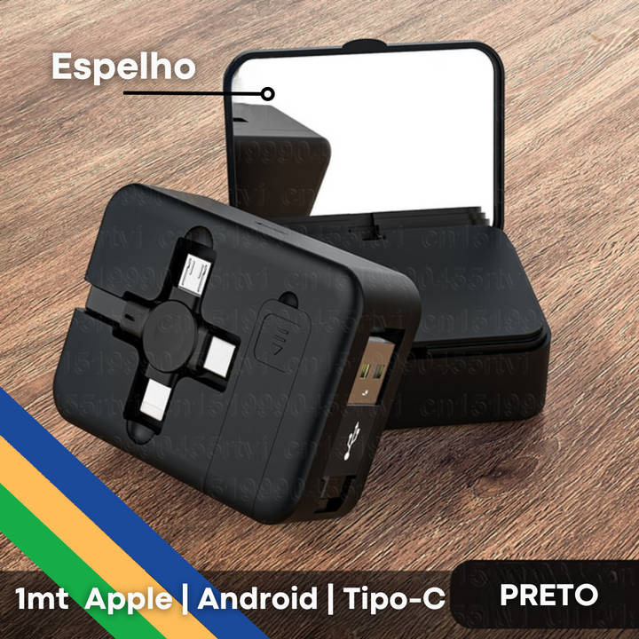 Carregador Portátil - 3 em 1