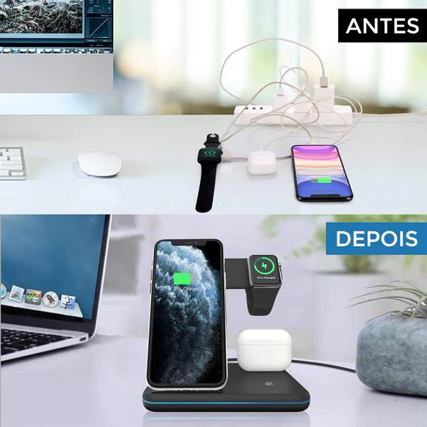 Carregador Universal 3 em 1