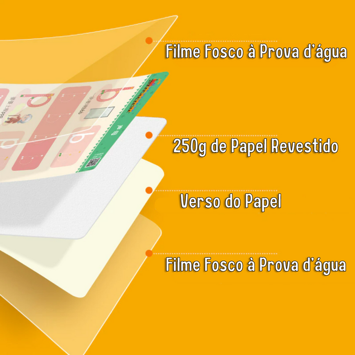 Caderno de Traço e Desenho Para Crianças - Magic Book